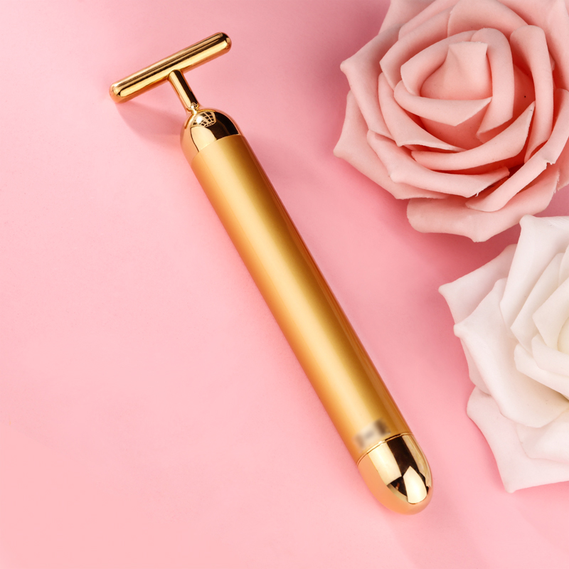 Beauty Bar Massaggiatore facciale Golden Pulse 24k